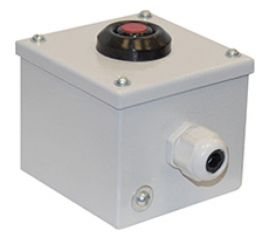 Пост управления Электротехник ПКУ-15-21.111-54У2 (КЕ081/2(1з и 1р) красная + PG-13,5) ET008509 