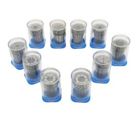 Набор цанг ER16 10 шт., 1-10 мм, биение 0.008 мм BESTE AC01500923 