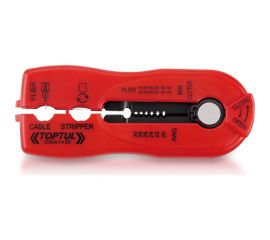 Многофункциональный стриппер для зачистки и резки провода TOPTUL 0.2-0.8 мм, DIDA1430 