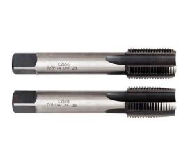 Набор метчиков из 2-х шт Bucovice Tools UNF 1/4 -28 115CrV3 116140 