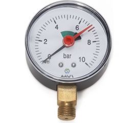 Радиальный манометр MVI до 6 бар, D50 мм, с нижним подключением G1/4 RM.5006.03 