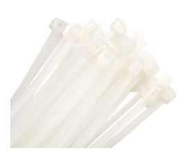 Универсальный пластиковый хомут ЭВРИКА белый 3.0x160мм 50шт ER-03161 