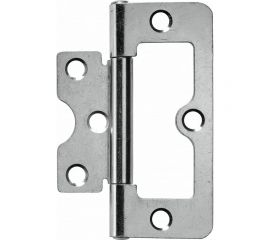 Универсальная петля HETTICH без врезки 75 х 32 мм 2 шт сталь оцинкованная 953232 