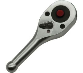 Трещоточный ключ БМ 1/2"" DR укороченный, CrV 973112 