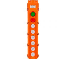 Кнопочный пост Электротехник ПКТ-60ПС У2, 5А, IP54, кнопка ПУСК с фиксацией, стоп, вверх, вниз, влево, вправо, вперед, назад ET055744 