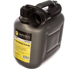 Канистра полиэтиленовая 5 л с носиком-лейкой ЭВРИКА ER-75005 