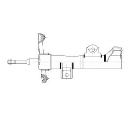 Амортизатор передний для автомобиля Mercedes C TRIALLI AG 15058 