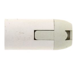 Подвесной патрон EKF PROxima Е14, пластиковый, термостойкий пластик, белый SQ LHP-E14-s 