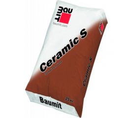 Затирка для швов Baumit Ceramic S экстрабелый, 25 кг 4612741800885 