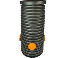 Дренажный смотровой колодец в сборе Агросток 368/315x1000 мм с тремя выходами 160 мм 53818 