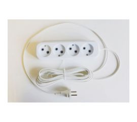 Сетевой удлинитель ПЕРЕСВЕТ+ Р/С-4 шнур ПВС 2*075- 2м 4620003920448 