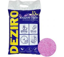 Жидкие обои Deziro оттенок розовый, 1 кг Deziro ZR12-1000 