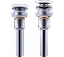 Выпуск для раковины Teymi 1/4, клик-клак, хром ЦБ-00259921 