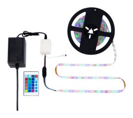 Комплект светодиодной ленты Lamper RGB 5 м IP65 с блоком питания и контроллером 142-402 