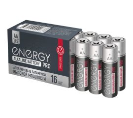 Алкалиновая батарейка ENERGY Pro LR6/16S (АА) 104978 