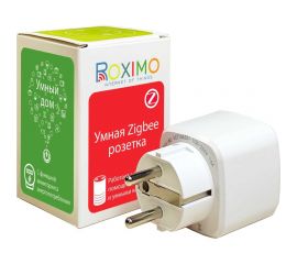 Умная розетка Zigbee Roximo с мониторингом энергопотребления SCT16AZ01 