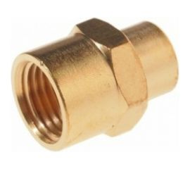 Соединитель резьбовой внутренняя резьба 1/4х1/8 ROCKFORCE RF-FF04/02 