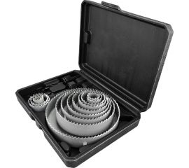 Набор коронок по дереву 19-127 мм, 15 предметов Gigant G-29554 