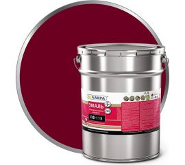 Эмаль Лакра ПФ-115 вишневая, 20 кг 90000742958 