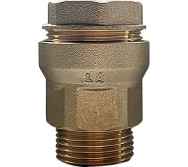 Фитинг прямой для труб из ПНД, наружная резьба LadAna 191101002 