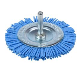 Щетка плоская из нейлона YIDA 75 мм, с переходником для дрели TORGWIN T407099 