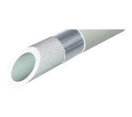 Труба PP-RCT 25х2.8, 4м с алюминиевым слоем без перфорации FV-Plast Stabioxy 106425 