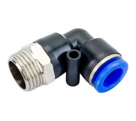 Фитинг угловой для пластиковых трубок (12 мм; 1/2М) ROCKFORCE RF-SPL12-04 