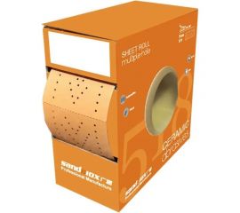 Рулон шлифовальный на бумажной основе 518 Orange Ceramic (70 мм, 12 м, Р320, 1 рулон) SANDWOX 518.070.320 