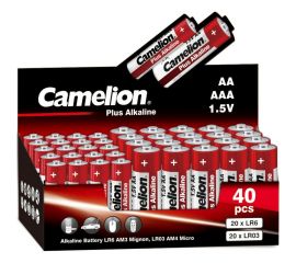 Батарейка Camelion Plus Alkaline COMBO40 (20LR6 + 20LR03-CB, 1.5В) 14981 