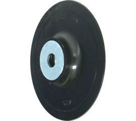 Тарелка опорная пластиковая под круг фибровый 125 мм FASTER TOOLS 3583 