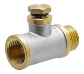 Тройник для манометра Санакс 1/2-1/4-1/2 вн/вн/нар резьб 772475 