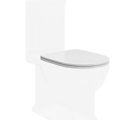 Сиденье для напольного унитаза KERAMA MARAZZI POMPEI белое глянцевое PO.seat.01\WHT 