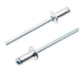 Вытяжные заклепки BOWT алюминий-сталь 4,0x8 1000 шт A03041 