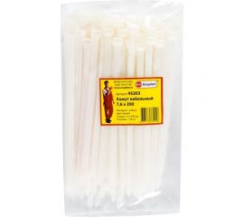 Кабельные хомуты Экопласт 7,6 х 200 мм, 100 шт 45203 