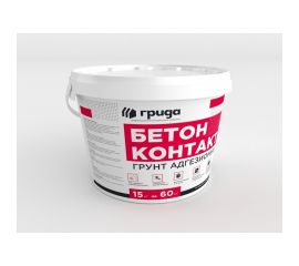 Адгезионный грунт ГРИДА Бетон-Контакт ЭКО, 15 кг, розовый НФ-00000080 