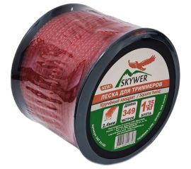 Леска для триммера 2.4 мм, 349 м, 1.35 кг, крученый квадрат SKYWER SQT 24-349 