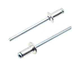 Вытяжные заклепки BOWT алюминий-сталь 4,0x8 200 шт A03039 