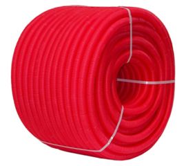 Гофра Uni-Fitt 28 мм, красная для труб 20 мм, 50 м 583R2805 