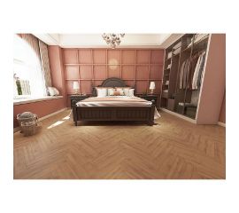 Ламинат Woodstyle Arrow 12 мм, 34 класс, 1.32 м2, влагостойкий, рисунок Ёлка, 108 Дуб Кивер 