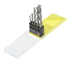 Набор сверл по металлу HSS, цилиндрический хв-к, 4-5-6-8-10 мм, 5 шт ТУНДРА 1119692 