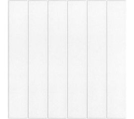 3D cамоклеящиеся панели Центурион 700х700х3 мм, Вагонка белая (wood white) 76819 