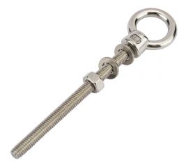 Нержавеющий рым-болт KREPFIELD М6x80, ART 8267, А4 8267А4РЫМБОЛТМ6X80-1 