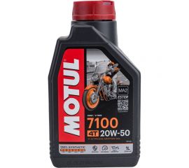 Моторное масло для мотоциклов 7100 4T SAE 20W50 1 л MOTUL 104103 