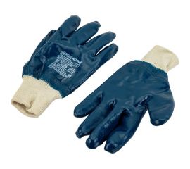 Нитриловые перчатки Armprotect полный облив, манжета, р9 NIT004 