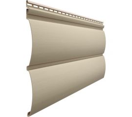 Сайдинг Docke Premium (блок-хаус; крем-брюле) PSBH-1041 