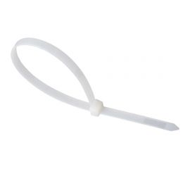 Нейлоновая стяжка (хомут) OXCRAFT 2,5х150 мм, белая, 100 шт. УТ-00008164 