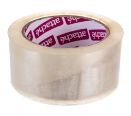 Упаковочная клейкая лента Attache 48 мм х 80 м, 45 мкм, прозрачная 314618 