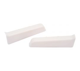 Торцевые заглушки для плинтуса DECONIKA (70 мм; 033 Кремово-белый; 2 шт.) Д-П70-Тп-Ф1 033 КРМ БЕЛ 