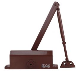 Дверной доводчик DORF economy l-8224 110 кг, коричневый, 1 к - 1 шт. eco L8224_brown_eco 