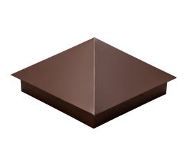 Колпак для забора СТД ПетроСтрой коричневый STD_MSK_00175 